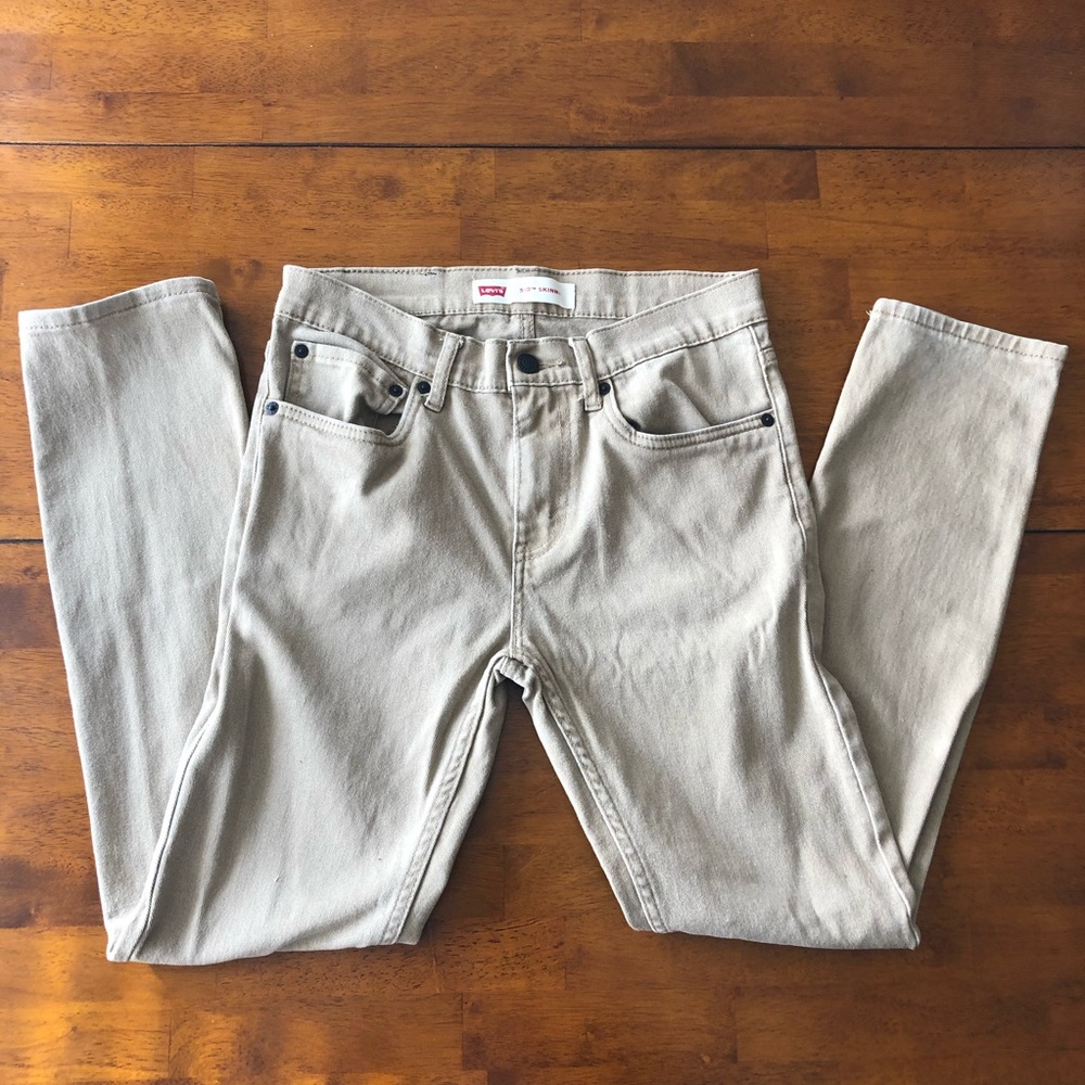 Boy’s Levi’s 510 Skinny Jeans, Khaki, 16